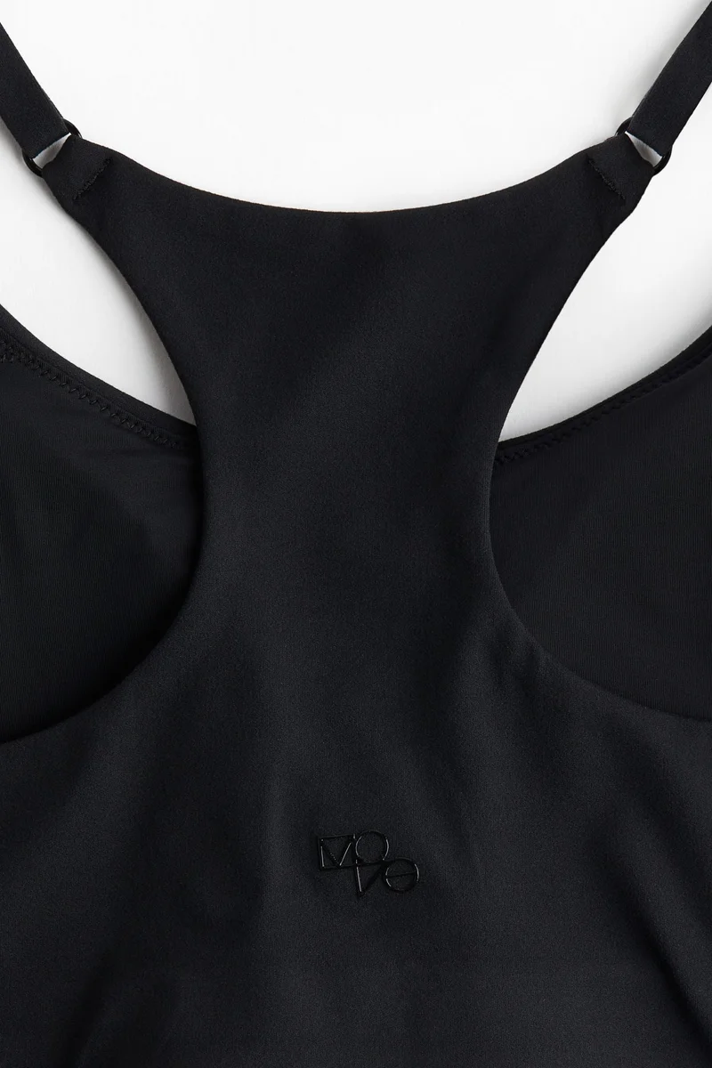 H&M Light Support Sports Bra In Softmove
