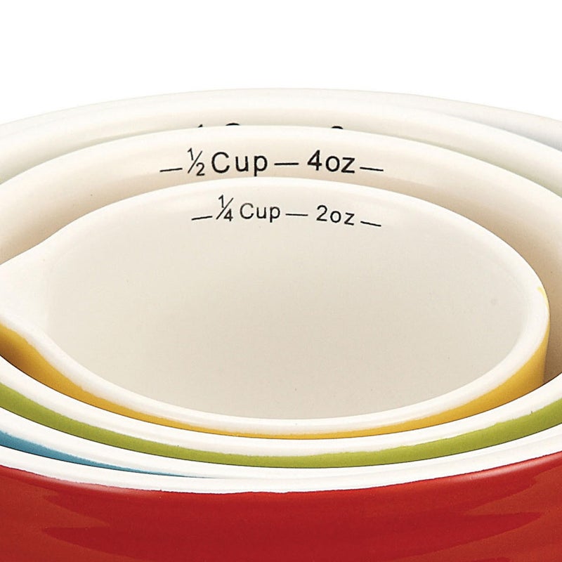 Creative Co-Op Bowl Shaped Measuring Cups (Set of 4 Sizes) - Image 2