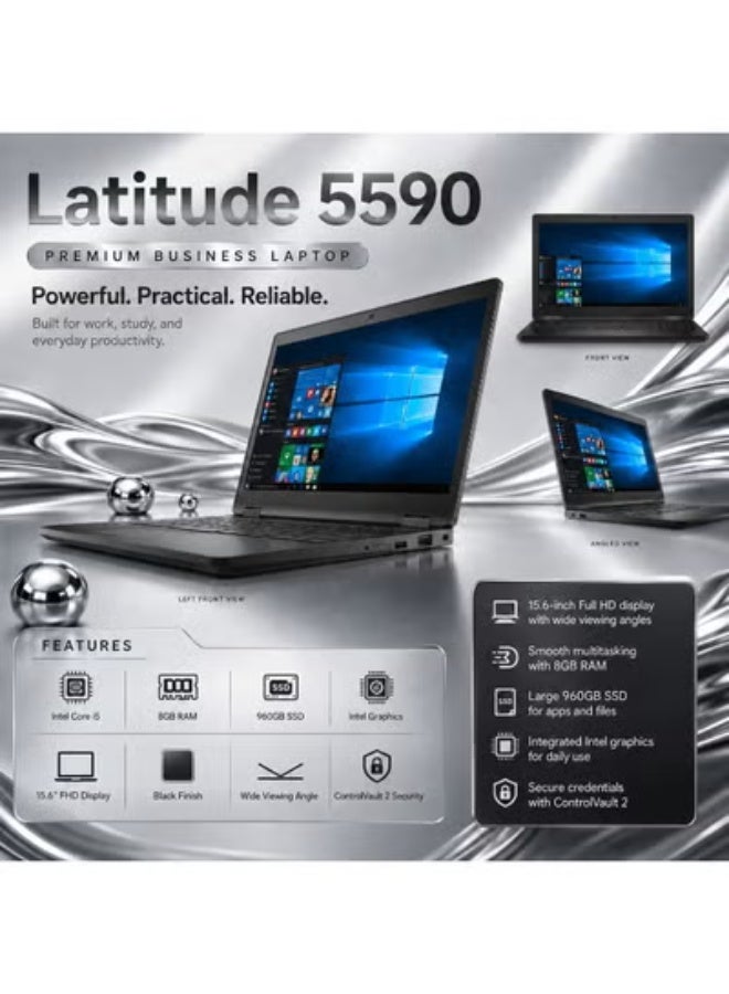 15.6-Inch Laptop Computer with Intel Core i5 Processor, 4GB RAM, 500GB HDD Storage, DOS System, Laptop Stand, Mouse and Carry Bag for Work and Daily Use - Image 3
