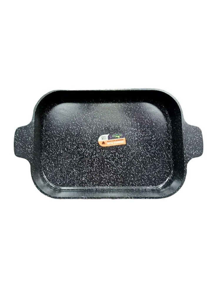 Turkish granite casserole, 35 cm, very good quality, multi-colored - Image 1