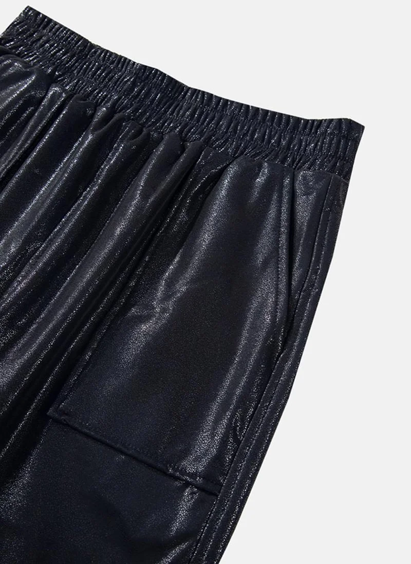 يونيكي Black Plain Jogger Trouser