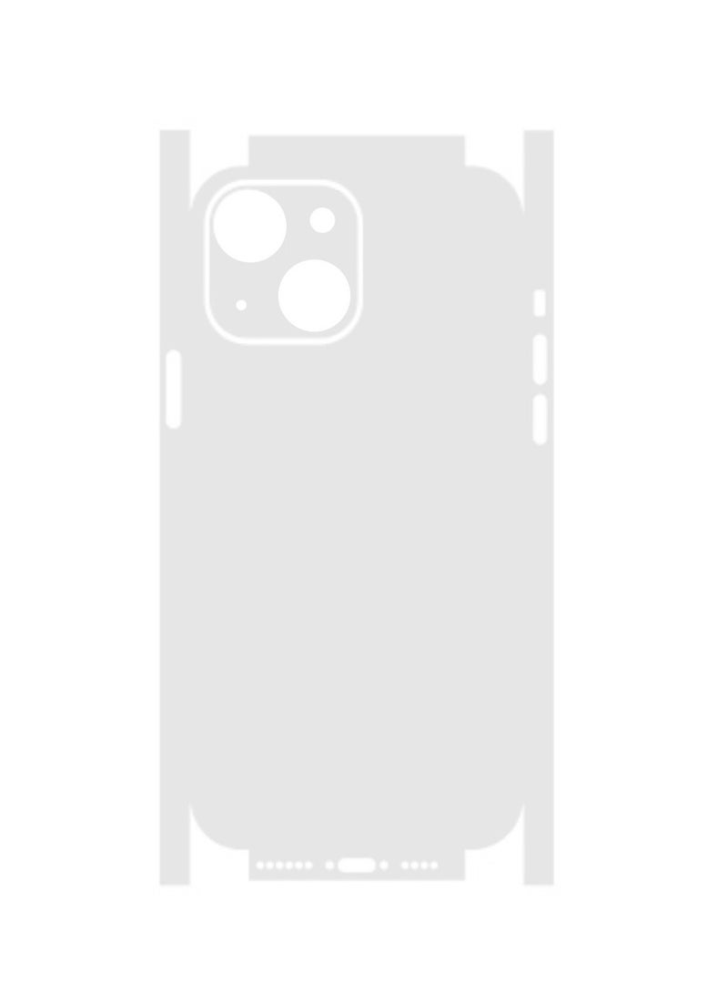 DIGI CORE iPhone Full Coverage Set iPhone 14 Screen Protector 3 Pack 6.1 Inch 2.5D Curved Edges With iPhone 14 Camera Lens And Anti-Scratch iPhone Back PVC Clear Sheet (iPhone 14,Yellow) - Image 4