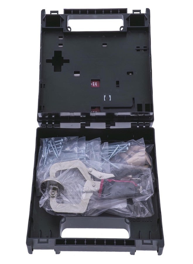 مايلكرافت طقم أدوات حفر الجيب 200 XT من مايلز كرافت 7331، ثنائي/ثنائي. سهل الاستخدام، مزود بدليل حفر الجيب، وأداة تثبيت براغي مع جميع الملحقات، ومشبك بوصتين للنجارة. - Image 5