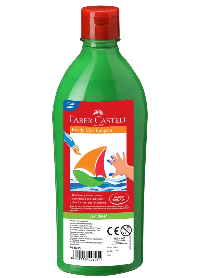 ألوان فابر-كاستل جاهزة للخلط 500 مل أخضر ورقي