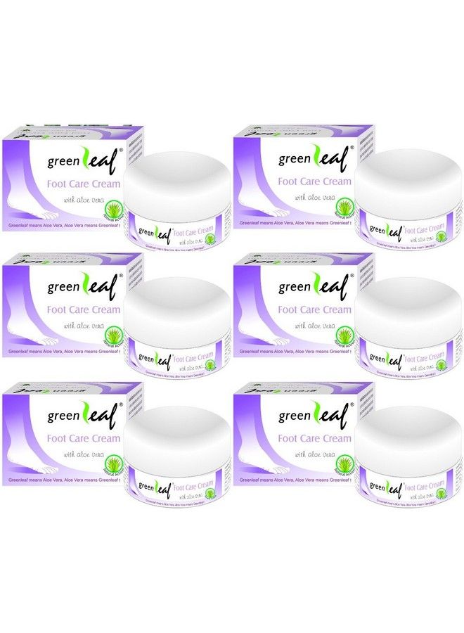 Green Leaf Foot Care Cream 50 Gm (Pack Of 6) - Image 2