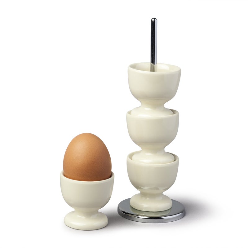 Zeal G277C Stack and Store CupEgg Holders with Stand Cream - Image 2