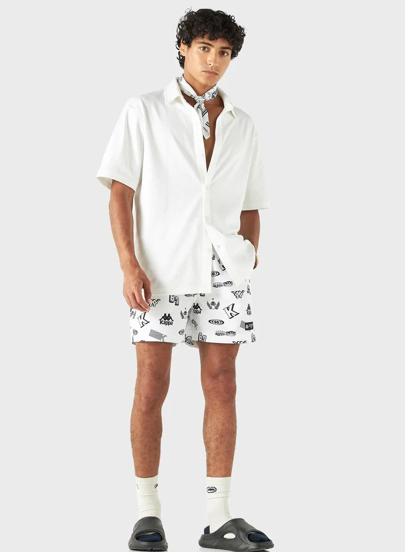 كابا All Over Printed Swim Shorts