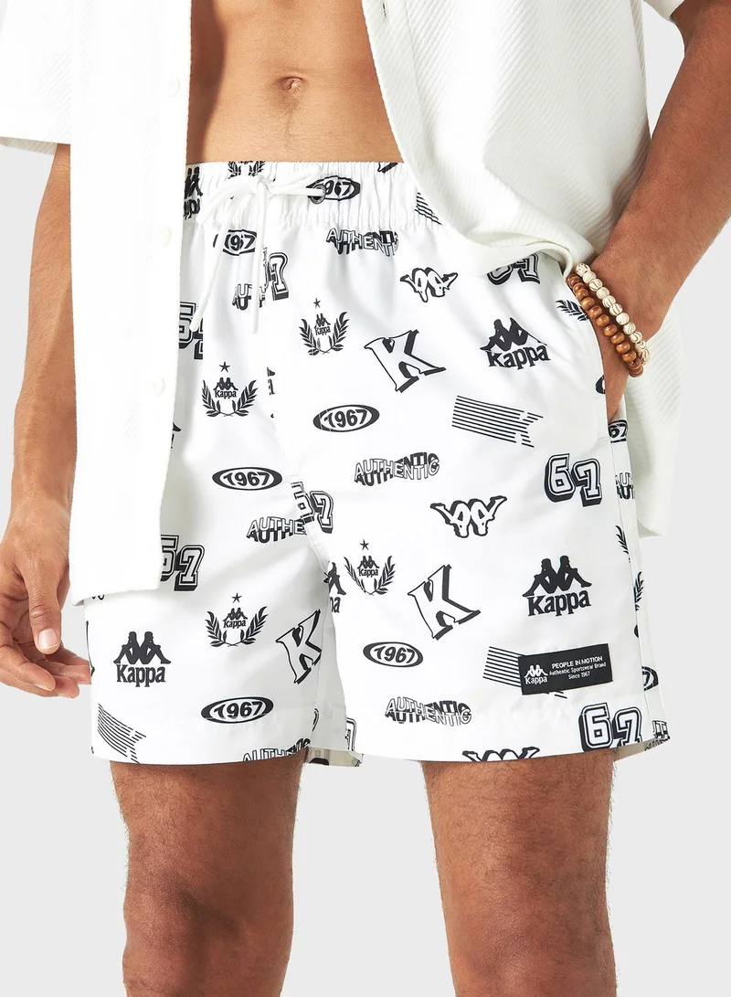 كابا All Over Printed Swim Shorts
