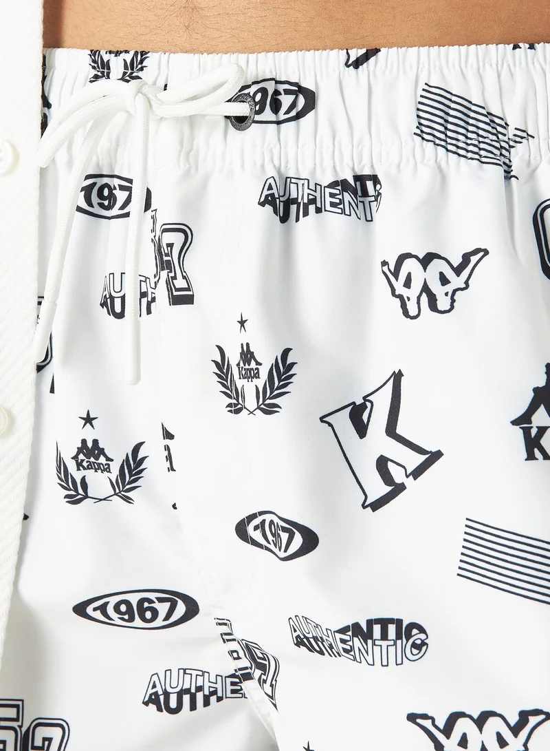 كابا All Over Printed Swim Shorts
