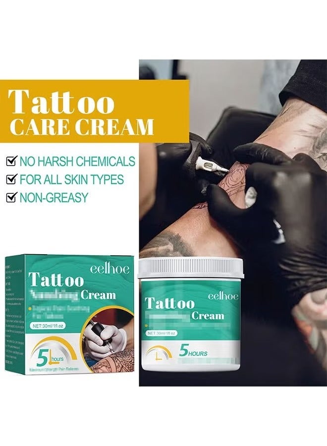 EELHOE Tattoo Numbing Cream, Pre-Tattoo Tattoo Cream, 6-8 Hour Max Strength Painless Tattoo Cream with Aloe Vera, Vitamin E (30ml)  - Image 5