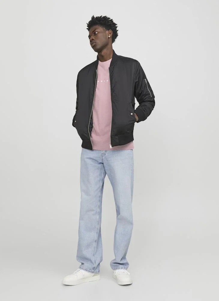 JACK & JONES Logo Crew Neck T-Shirt
