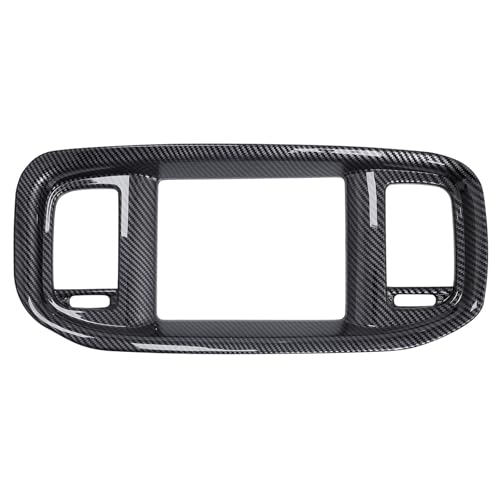 Naisec for Dodge Charger 20152023 Interior Accessories Dashboard DVD Navigation Screen Frame Cover Trim ABS Carbon Fiber - Image 1