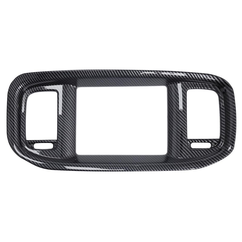 Naisec for Dodge Charger 20152023 Interior Accessories Dashboard DVD Navigation Screen Frame Cover Trim ABS Carbon Fiber - Image 3