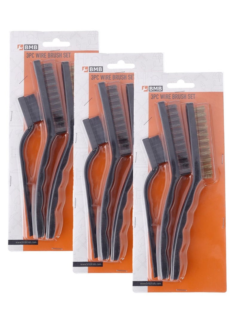 بي إم بي تولز 3-طقم فرش سلكية من 3 قطع - Image 1