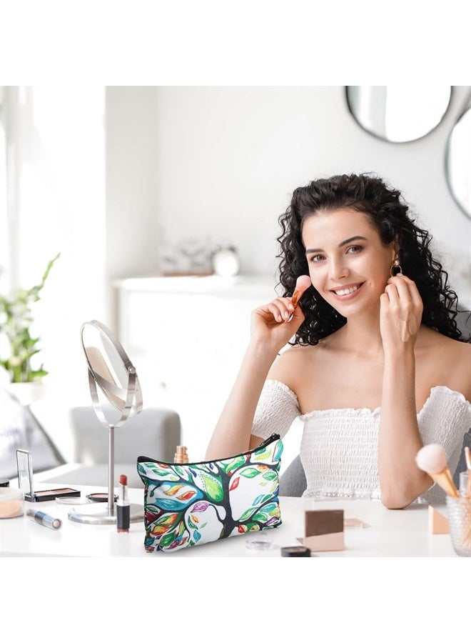 Reginary 20 Pieces Cosmetic Bag for Women, Roomy Makeup Bags with Zipper Toiletry Bag Pouch Travel Packing Accessory Organizer Gifts, 7 x 4.3 Inches (Summer) - Image 4