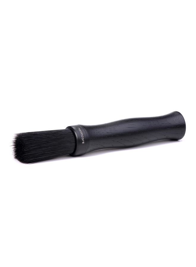 Normcore Barista Brush - Coffee Grounds Cleaning Brush - Natural Black Stained Oak Wood Handle Coffee Brush - Espresso Machine Cleaning Brush - Image 3