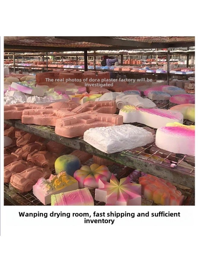 Large Archaeological Digging Toy Knocking Mineralized Gypsum Children's Handmade Gem Treasure Hunting Blind Box Stall Online Celebre Wholesale-Color:[Strawberry Bear] (54/box)  - Image 3
