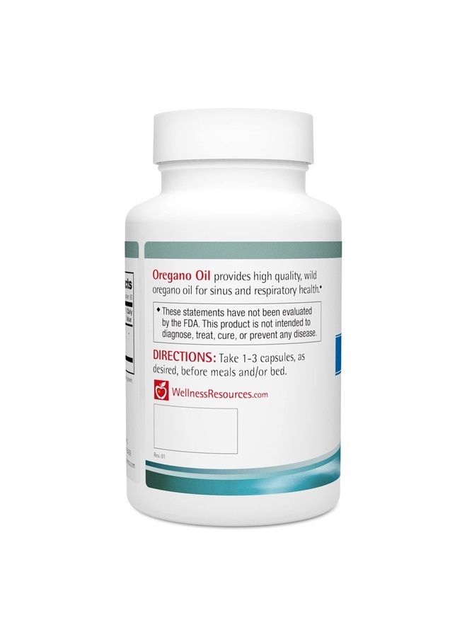 Wellness Resources كبسولات زيت الأوريجانو - زيت الأوريجانو البري عالي الفعالية 55-65% كارفاكرول، 100 ملغ لكل كبسولة (180 كبسولة) … B008RGJ8WU - Image 3