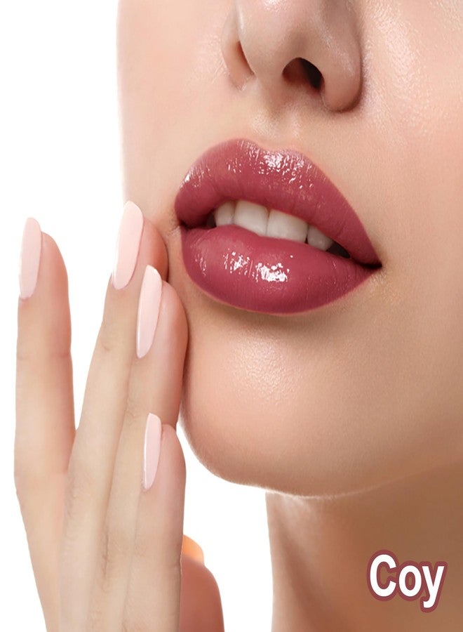 إف في أحمر شفاه سائل عالي اللمعان من إف في، يدوم طويلاً وغير لزج، نباتي ولم يُختبر على الحيوانات، مغذي وملمع شفاه غني بالأصباغ، لون كوي-غلوسي - Image 5