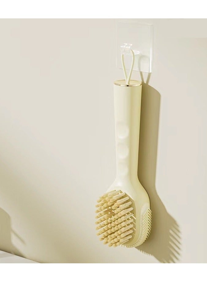 Multifunctional Shoe Cleaning Brush with Liquid Dispenser, Soft Bristles Laundry Brush for Home Shoe Care - Image 1