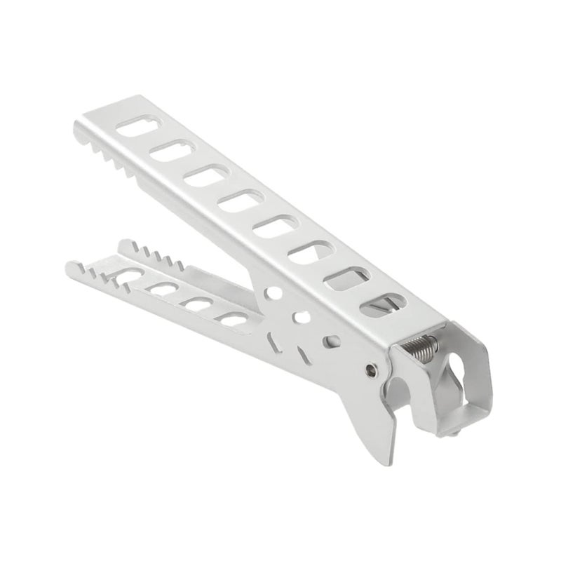 Aluminum Pot Clamp Gripper Rust Resistant Tool for Outdoor Camping Cooking Frying - Image 2