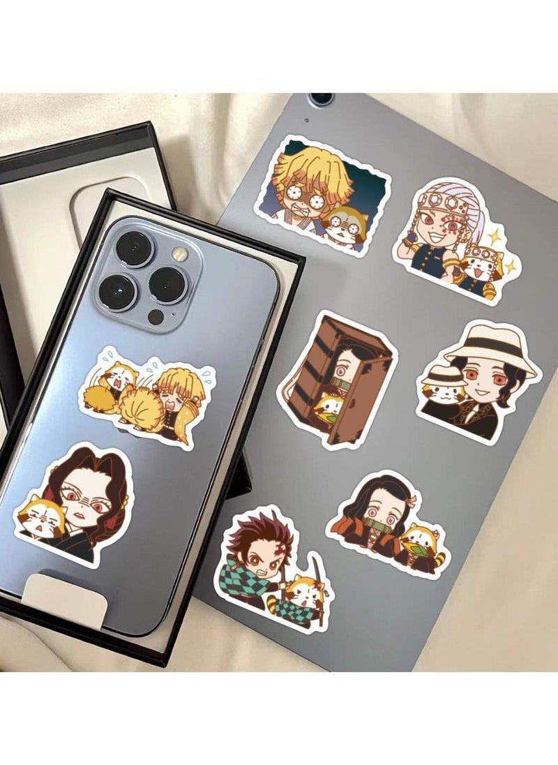 Generic - 40 pieces of non-repetitive Anime Demon Slayer: Blade Decorative Waterproof Stickers - Image 1