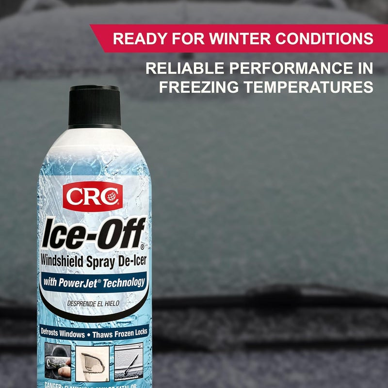 CRC Ice-Off Windshield Spray De-Icer, 12 Wt Oz, 05346 - Image 4
