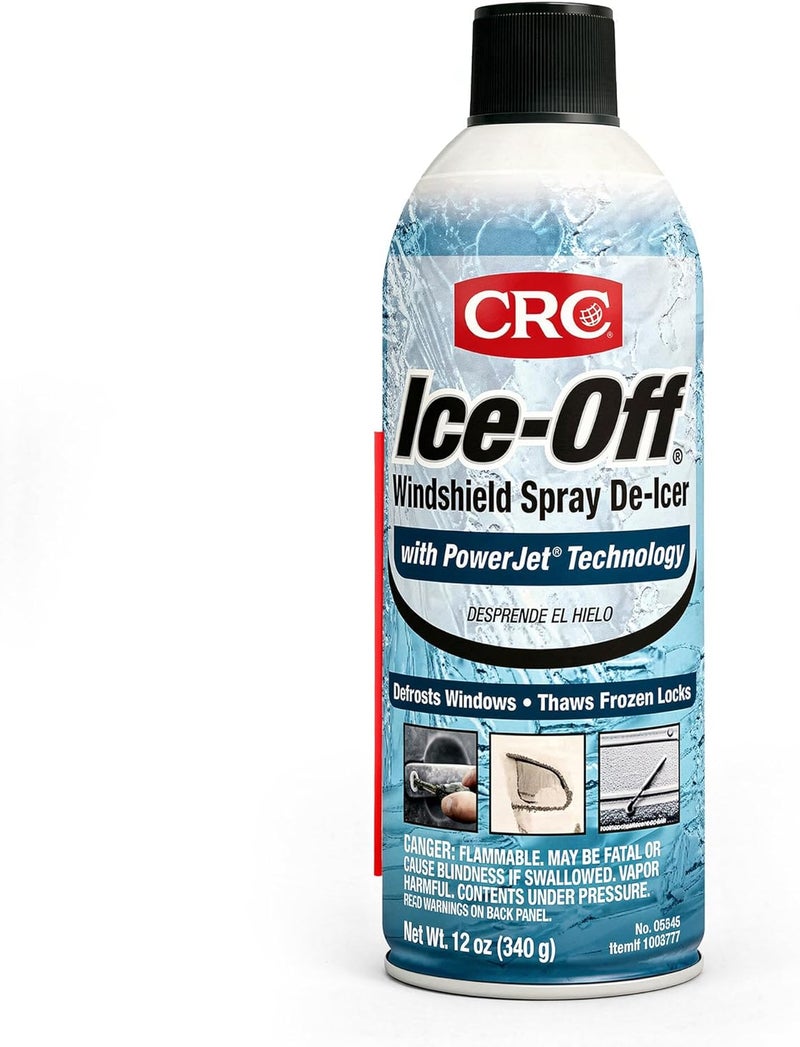 CRC Ice-Off Windshield Spray De-Icer, 12 Wt Oz, 05346 - Image 1