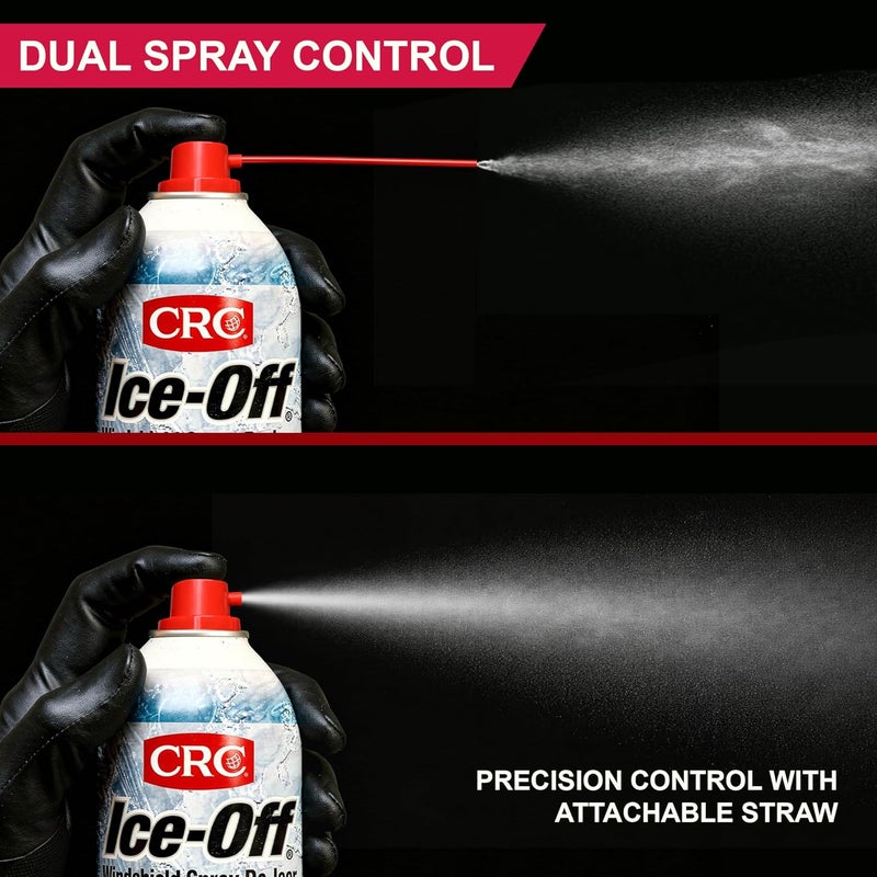 CRC Ice-Off Windshield Spray De-Icer, 12 Wt Oz, 05346 - Image 3