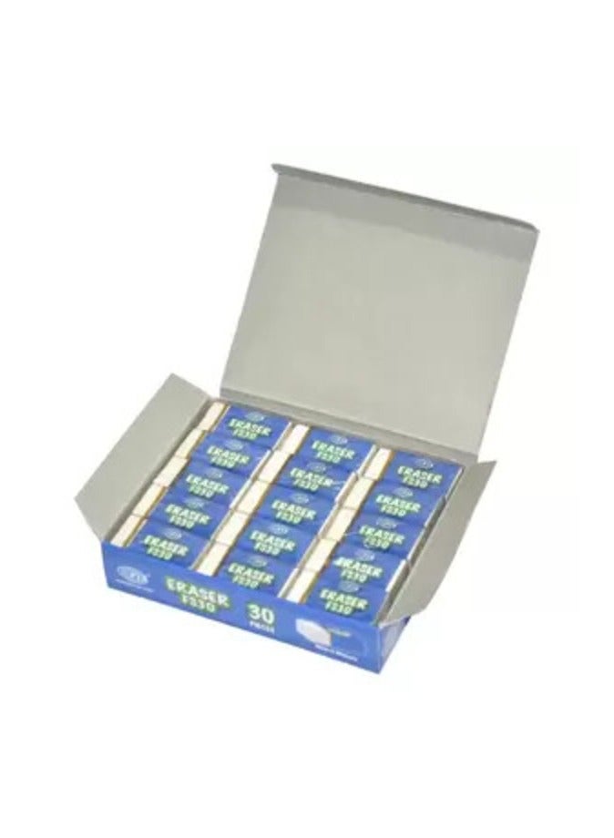 عادل محايات بيضاء من FIS، عبوة مكونة من 30 قطعة