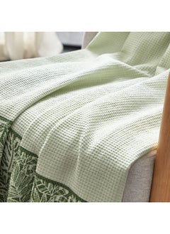 Home Box Boyel Botalia Printed Waffle Throw 170 x 130 cm  - Image 2