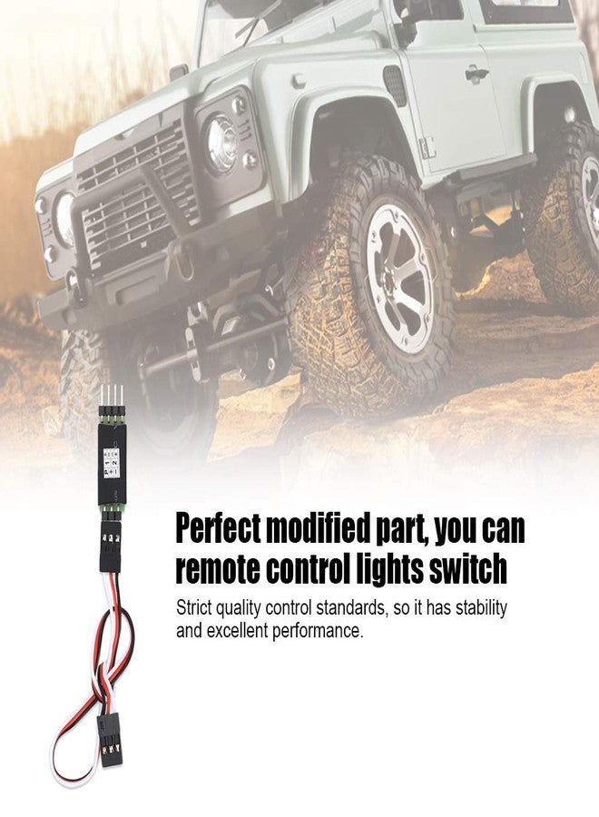 Ejoyous RC Controller Switch, 3 Pcs RC Receiver Controlled Switch Third Channel RC Light Remote Control Receiver Cord Switch Accessory for RC Toys Cars Trucks - Image 2