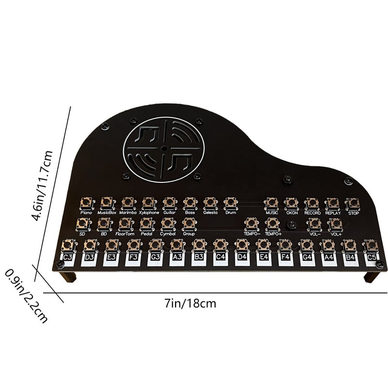 tingbowie Soldering Practice Kit - DIY Electronic Project Learning Circuit Solder Board - Image 4