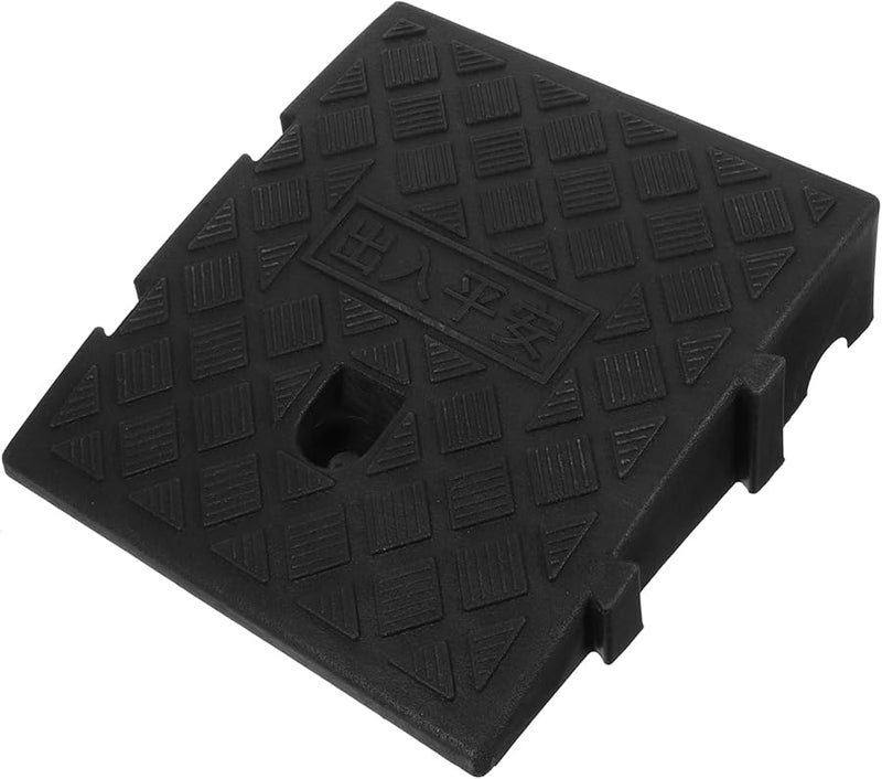 Heavy Duty Driveway Ramp for Vehicles Non Slip Wheelchair Ramp Plastic Construction Easy Installation - Image 1