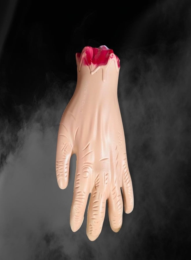 Shimmers Realistic Fake Hand for Halloween Decorations, Scary Prank Props & Horror Celebration Supplies - Lifelike Severed Hand for Haunted House, Creepy Display, and Halloween Costume Accessories - Image 4