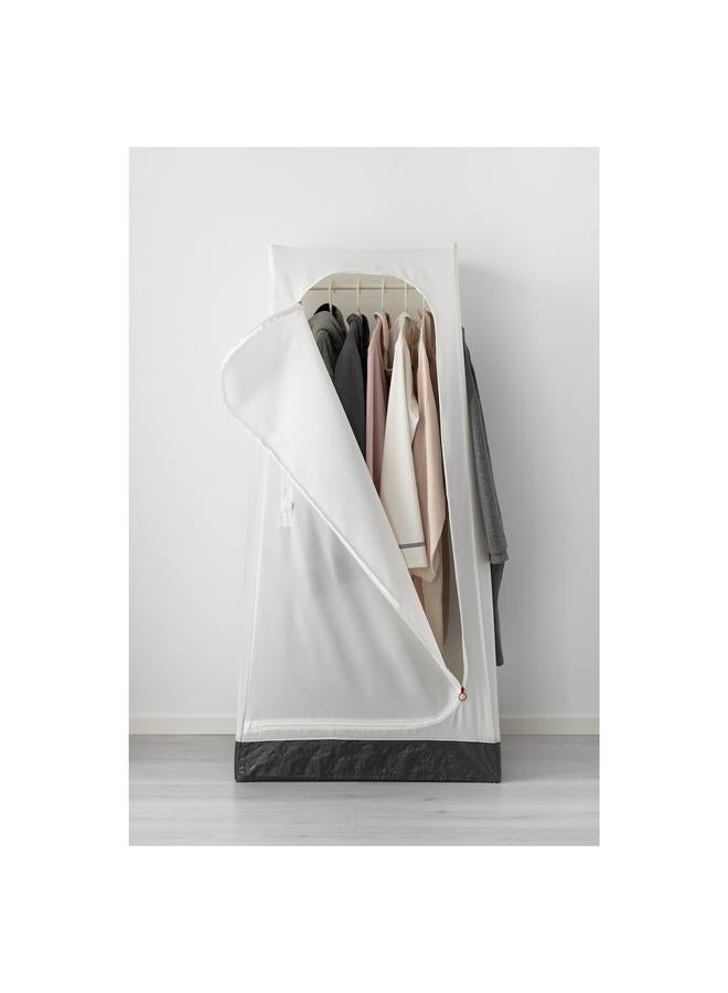 زبون خزانة ملابس، أبيض، 74X51X149 سم - Image 3