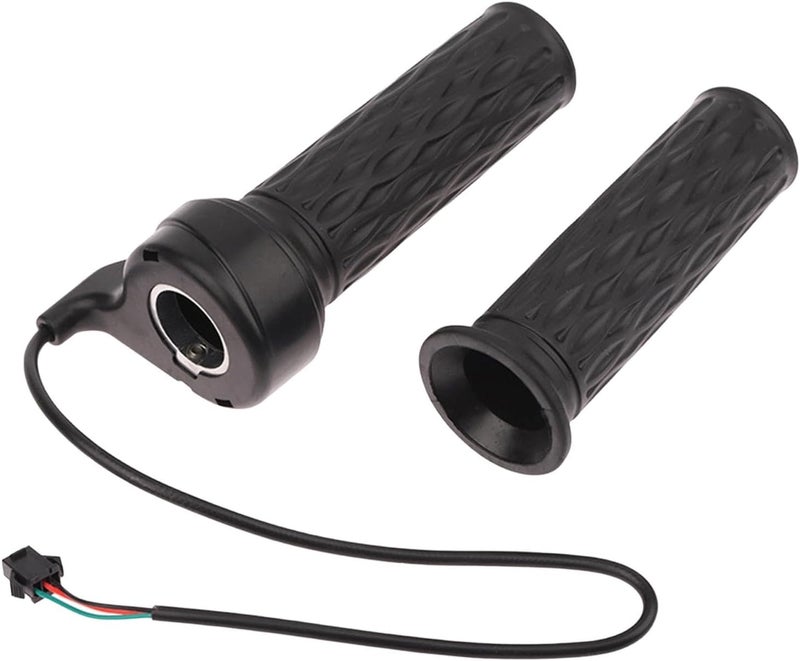 Qianly Throttle Handle with Cable Black 3 Wire Twist Ergonomic Easy to Install Supplies Sturdy Replacement Accessory - Image 1