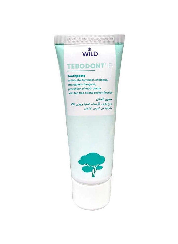 WILD WILD TEBODONT-F TOOTHPASTE 75 ML 