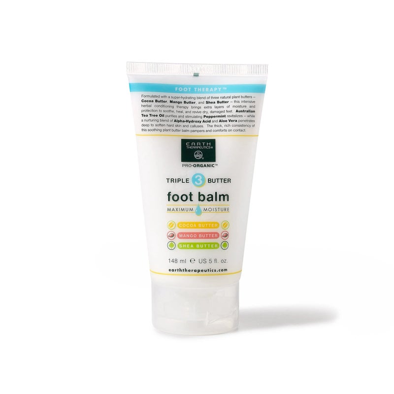 Earth Therapeutics Triple Butter Foot Balm 5 oz/ 148 ml - Image 1