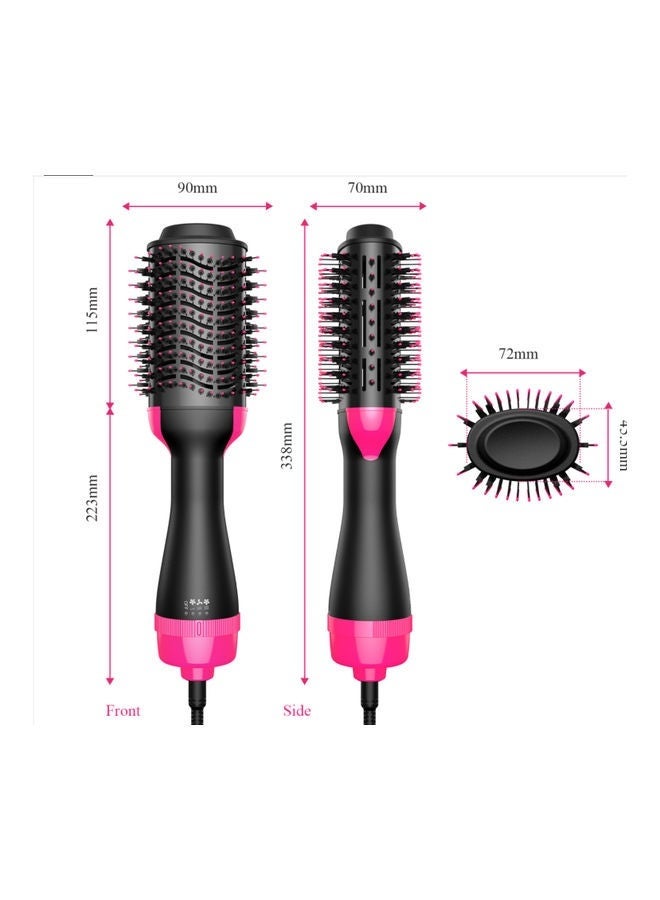 Electric Professional Hot Air Straight, Curling Hair Dryer Comb - Image 4