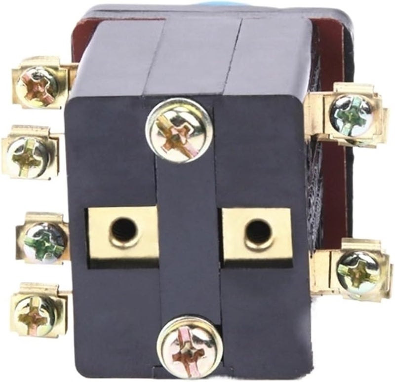 LA18 22X2 مفتاح دوار اختياري 25 مم موضعين أخضر 380 فولت زر كهربائي - Image 4