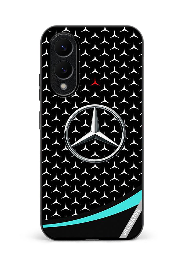 VR CREATIVE Protective Case Cover For Samsung Galaxy S25 Edge Mercedes Amg Petronas F1 Design Multicolour