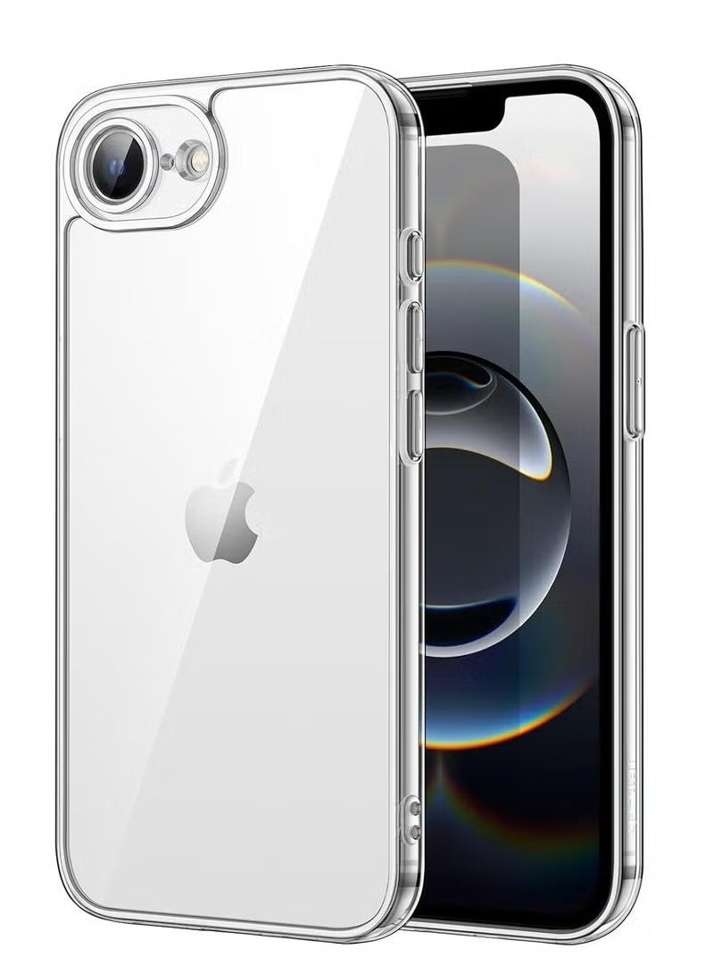 NEW iPhone 16e 6.1-Inch Case Cover - Crystal Clear Anti-Yellowing Shockproof Case, Anti-Scratch HD Clear Back Cover for iPhone 16e 6.1-Inch - Sleek, Slim & Durable Protection for Your Phone