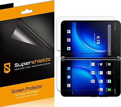 Supershieldz 2 Pack Designed for Microsoft Surface Duo 2 Screen Protector 2 Left Screen and 2 Right Screen High Definition Clear Shield TPU - Image 1