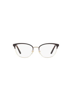 Vogue Eyewear Women'S Vo4088 Oval Prescription Eyeglass Frames, Top Brown/Pale Gold/Demo Lens, 52 Mm  - Image 1