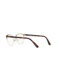 Vogue Eyewear Women'S Vo4088 Oval Prescription Eyeglass Frames, Top Brown/Pale Gold/Demo Lens, 52 Mm  - Image 5