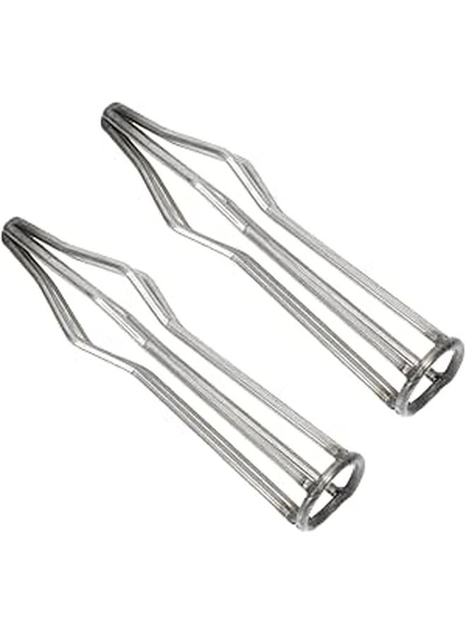 2Pcs Stainless Steel Duck Rack for Roasting Grilling Chicken and BBQ Home Outdoor Cooking - Image 1