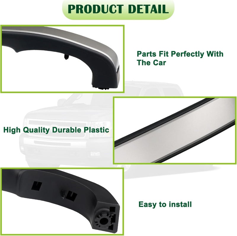 omoZone Interior Door Pull Handle for Chevy Silverado & GMC Sierra - Image 5