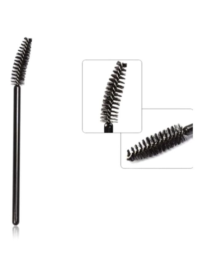 Voberry 100-Piece Disposable Eyelash Mini Brush Black - Image 2