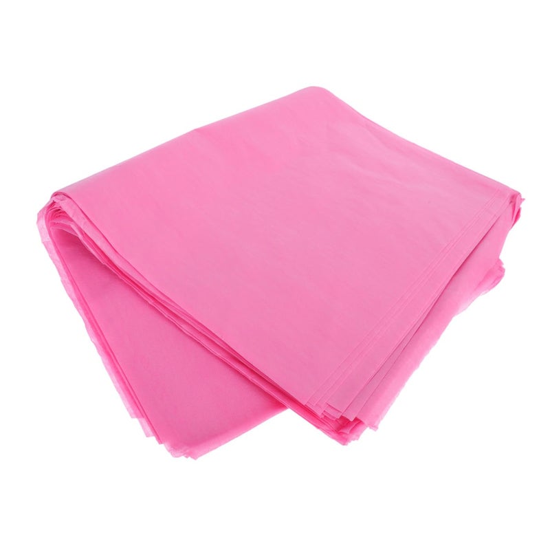 Disposable Beauty Pillow Towels 100pcs Pink Non-Woven Fabric Waterproof Oil-Resistant Spa Linens for Salon and Professional Massage Use - Image 1
